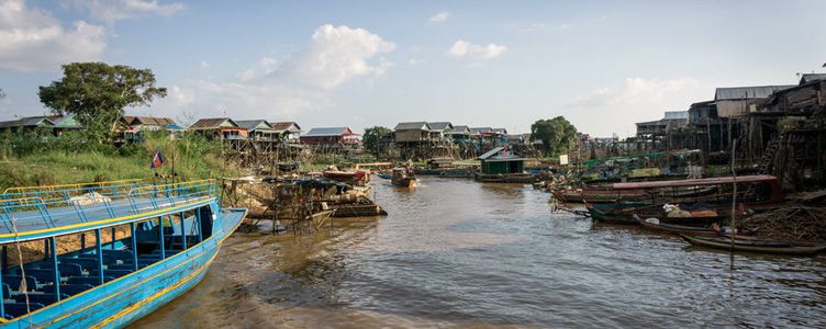 Kompong Khleang au Cambodge