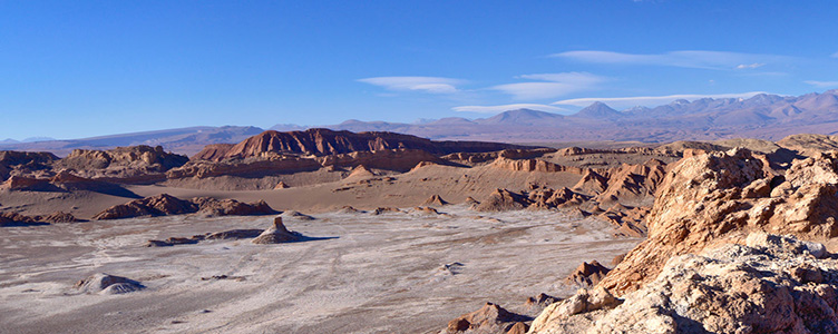 Paysages désert San Pedro circuit Atacama
